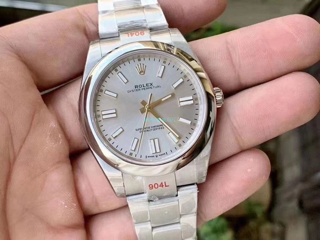 视频评测EW厂劳力士蚝式恒动41蒂芙尼蓝m124300-0006 / R722