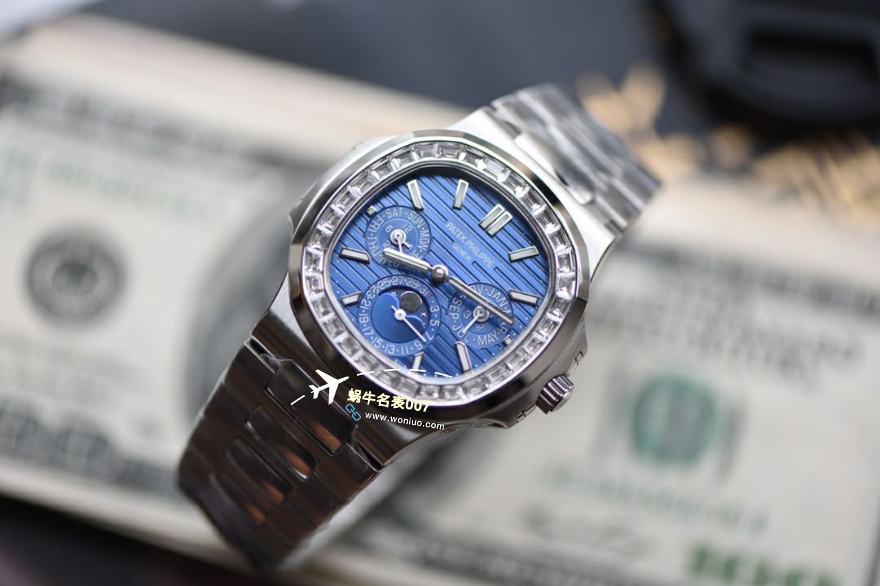 视频评测TW厂百达翡丽运动优雅系列鹦鹉螺5740/1G-001腕表 / BD369