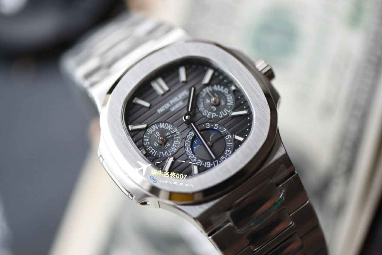 视频评测TW厂百达翡丽运动优雅系列鹦鹉螺5740/1G-001腕表 / BD369