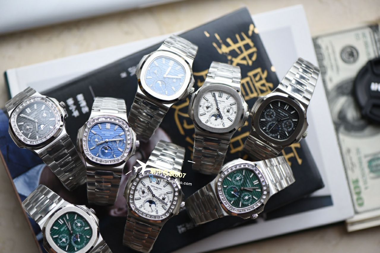 视频评测TW厂百达翡丽运动优雅系列鹦鹉螺5740/1G-001腕表 / BD369