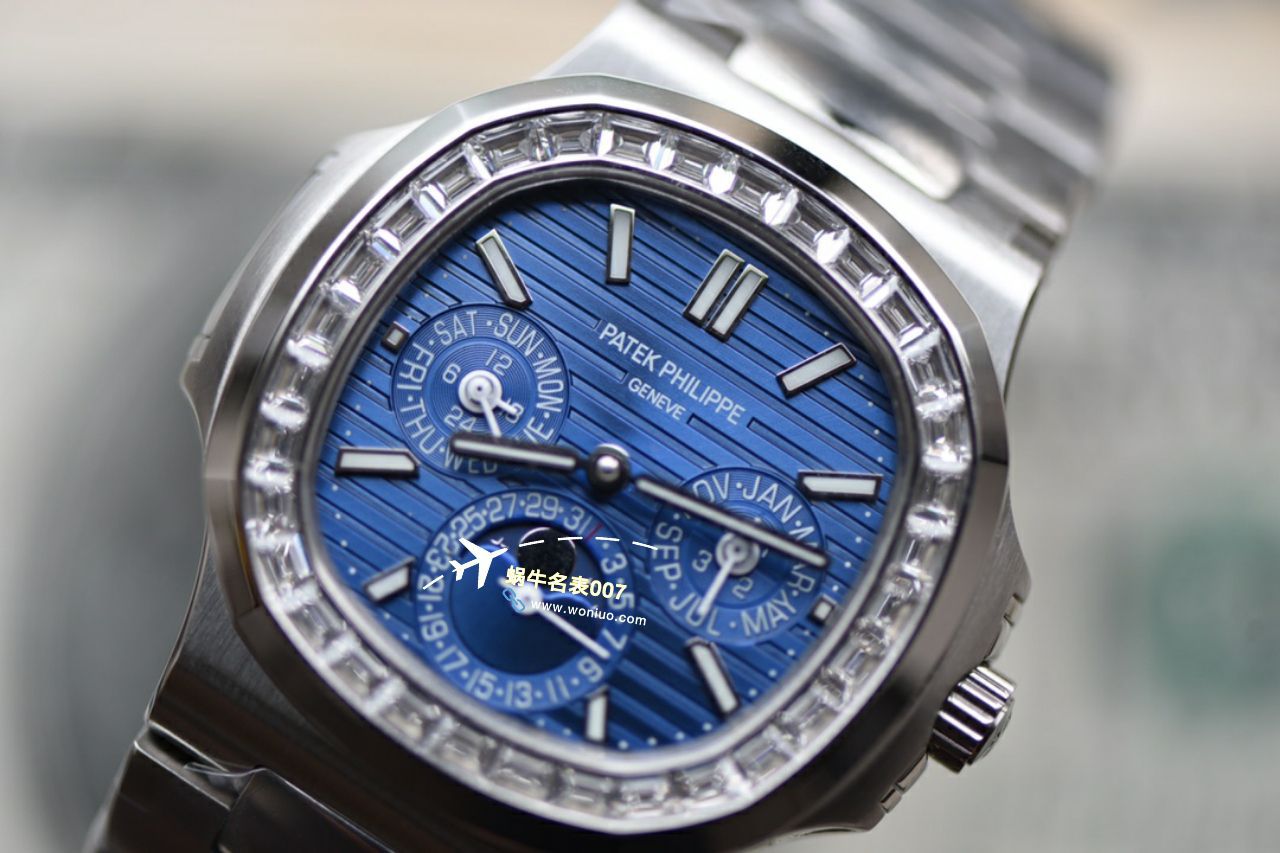 视频评测TW厂百达翡丽运动优雅系列鹦鹉螺5740/1G-001腕表 / BD369