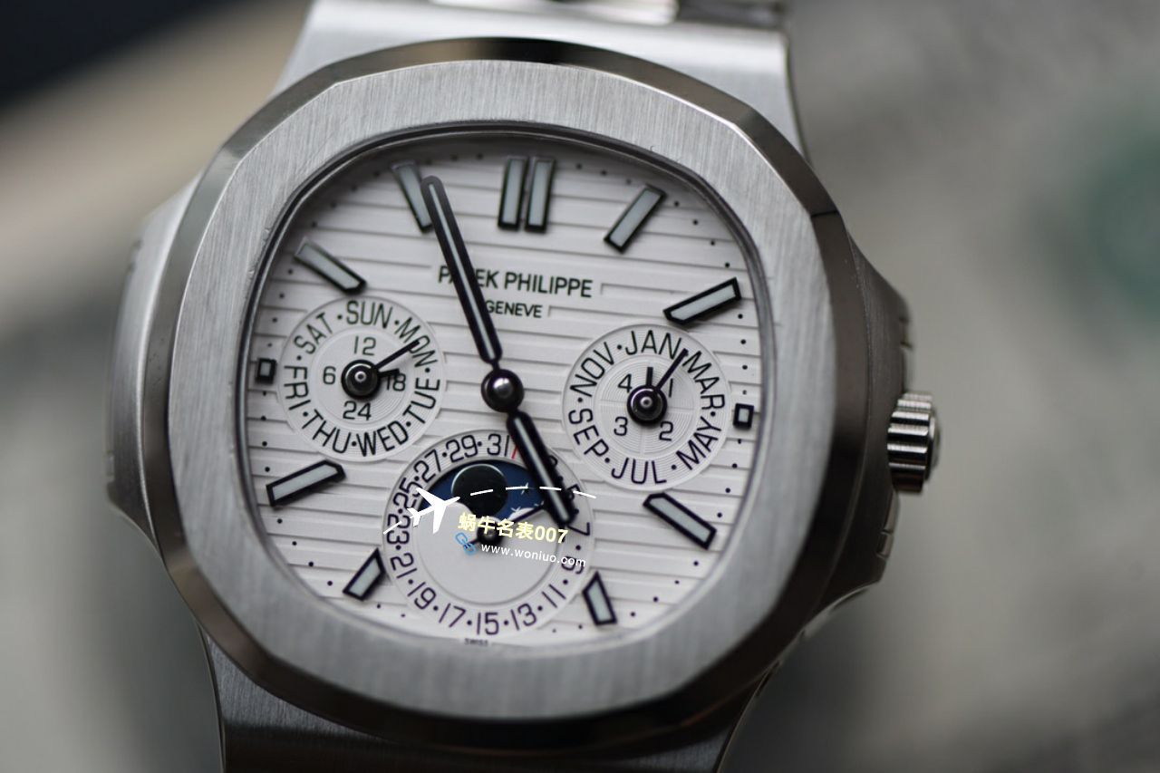 视频评测TW厂百达翡丽运动优雅系列鹦鹉螺5740/1G-001腕表 / BD369