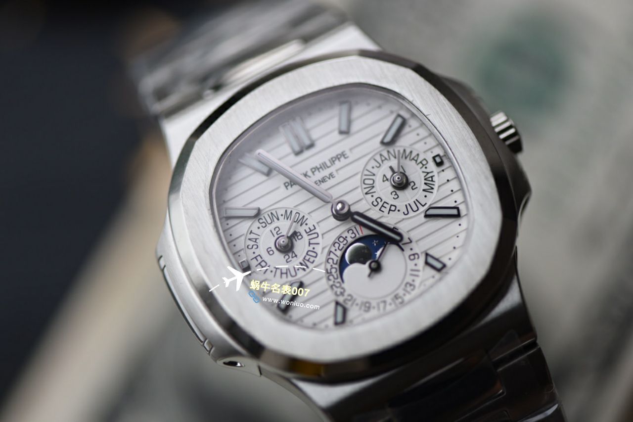 视频评测TW厂百达翡丽运动优雅系列鹦鹉螺5740/1G-001腕表 / BD369