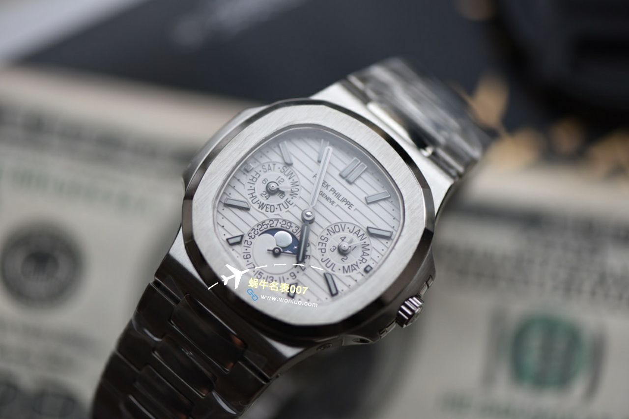 视频评测TW厂百达翡丽运动优雅系列鹦鹉螺5740/1G-001腕表 / BD369