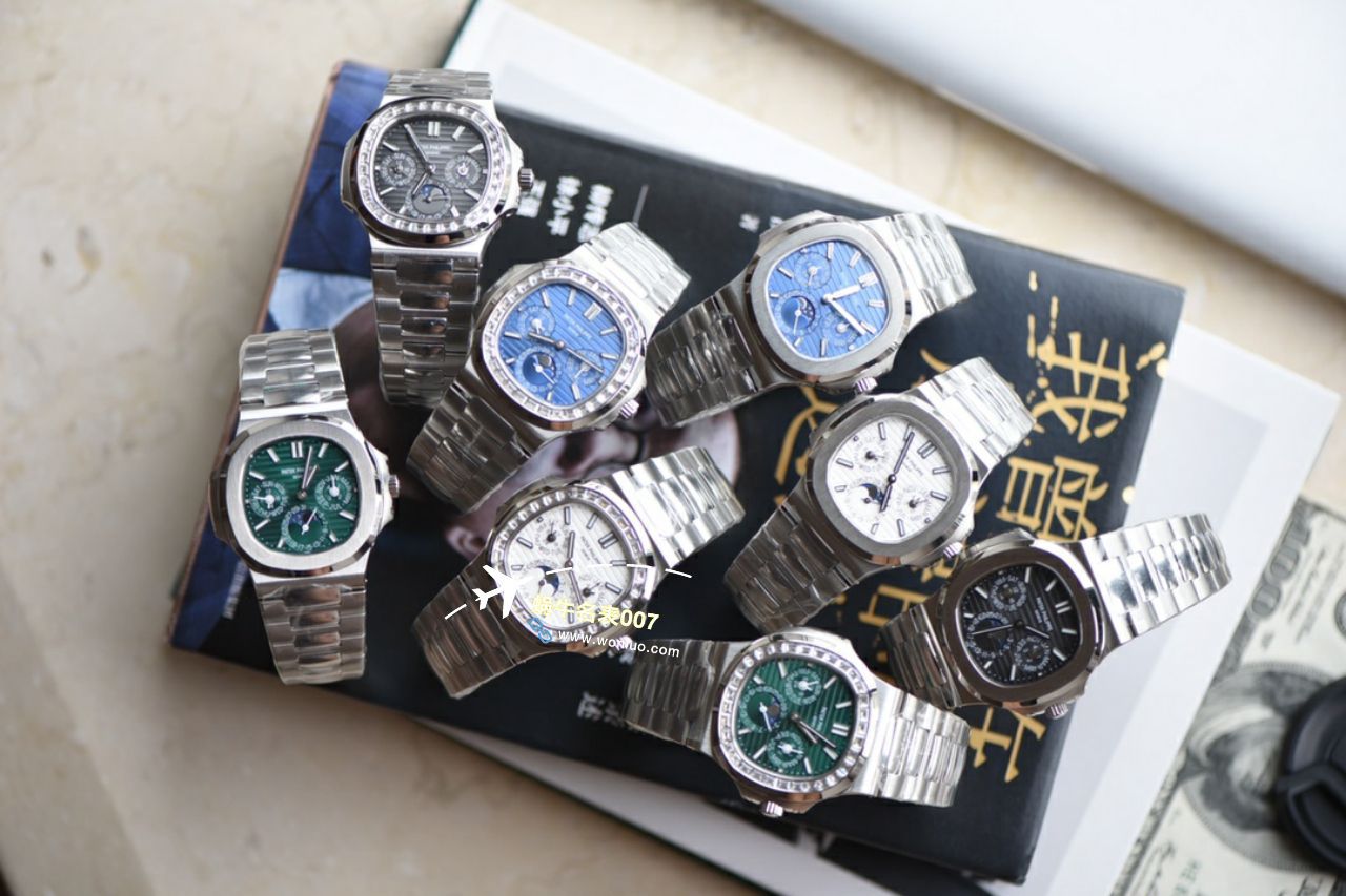 视频评测TW厂百达翡丽运动优雅系列鹦鹉螺5740/1G-001腕表 / BD369