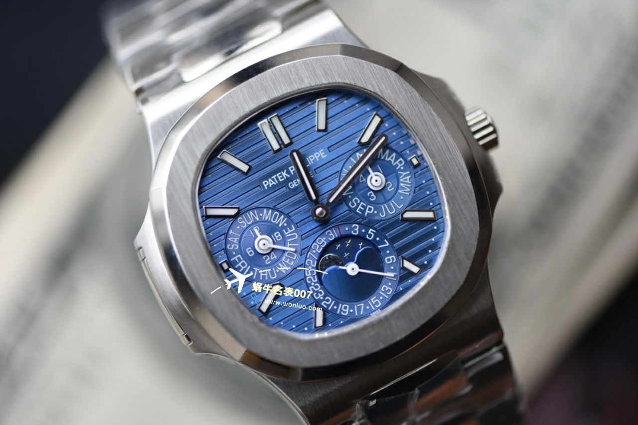 视频评测TW厂百达翡丽运动优雅系列鹦鹉螺5740/1G-001腕表 / BD369