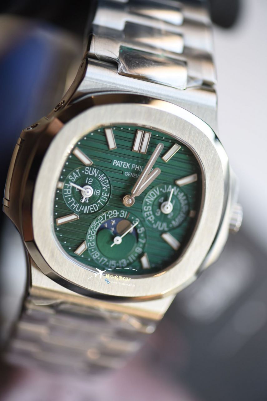 视频评测TW厂百达翡丽运动优雅系列鹦鹉螺5740/1G-001腕表 / BD369