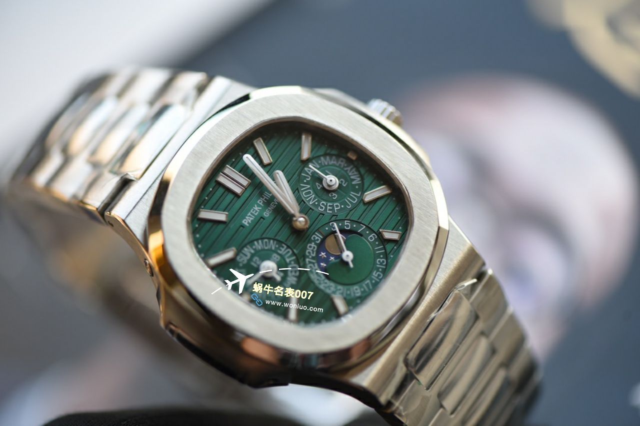 视频评测TW厂百达翡丽运动优雅系列鹦鹉螺5740/1G-001腕表 / BD369