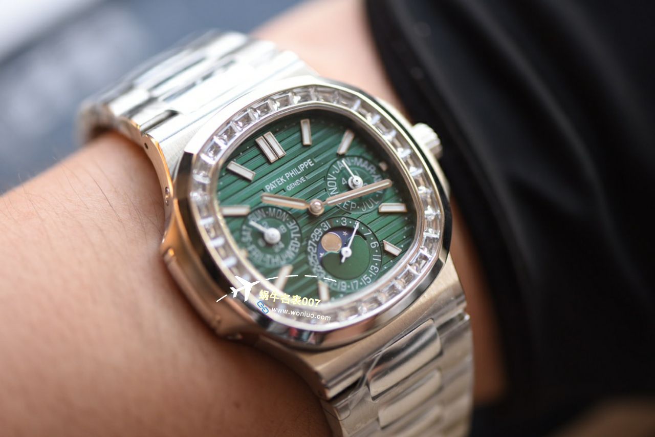 视频评测TW厂百达翡丽运动优雅系列鹦鹉螺5740/1G-001腕表 / BD369