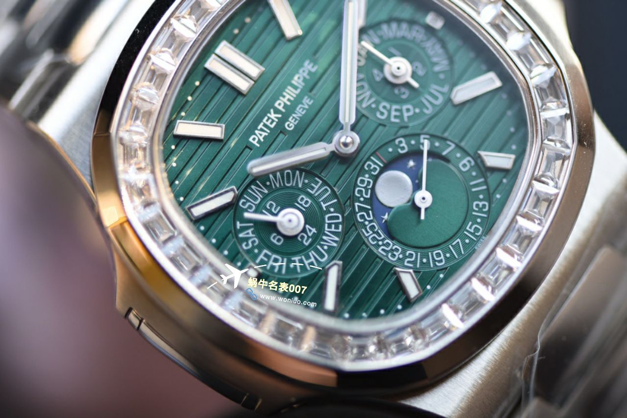 视频评测TW厂百达翡丽运动优雅系列鹦鹉螺5740/1G-001腕表 / BD369