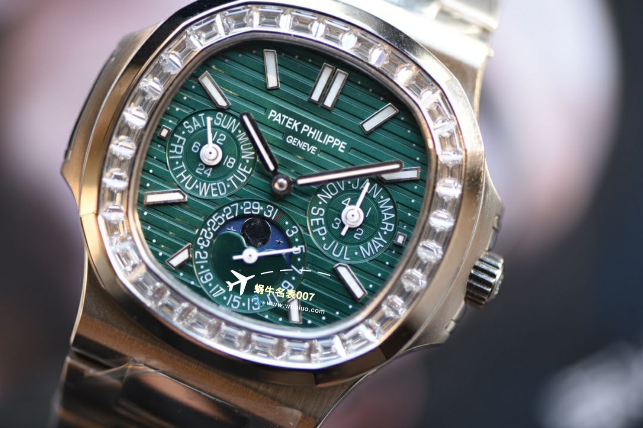 视频评测TW厂百达翡丽运动优雅系列鹦鹉螺5740/1G-001腕表 / BD369