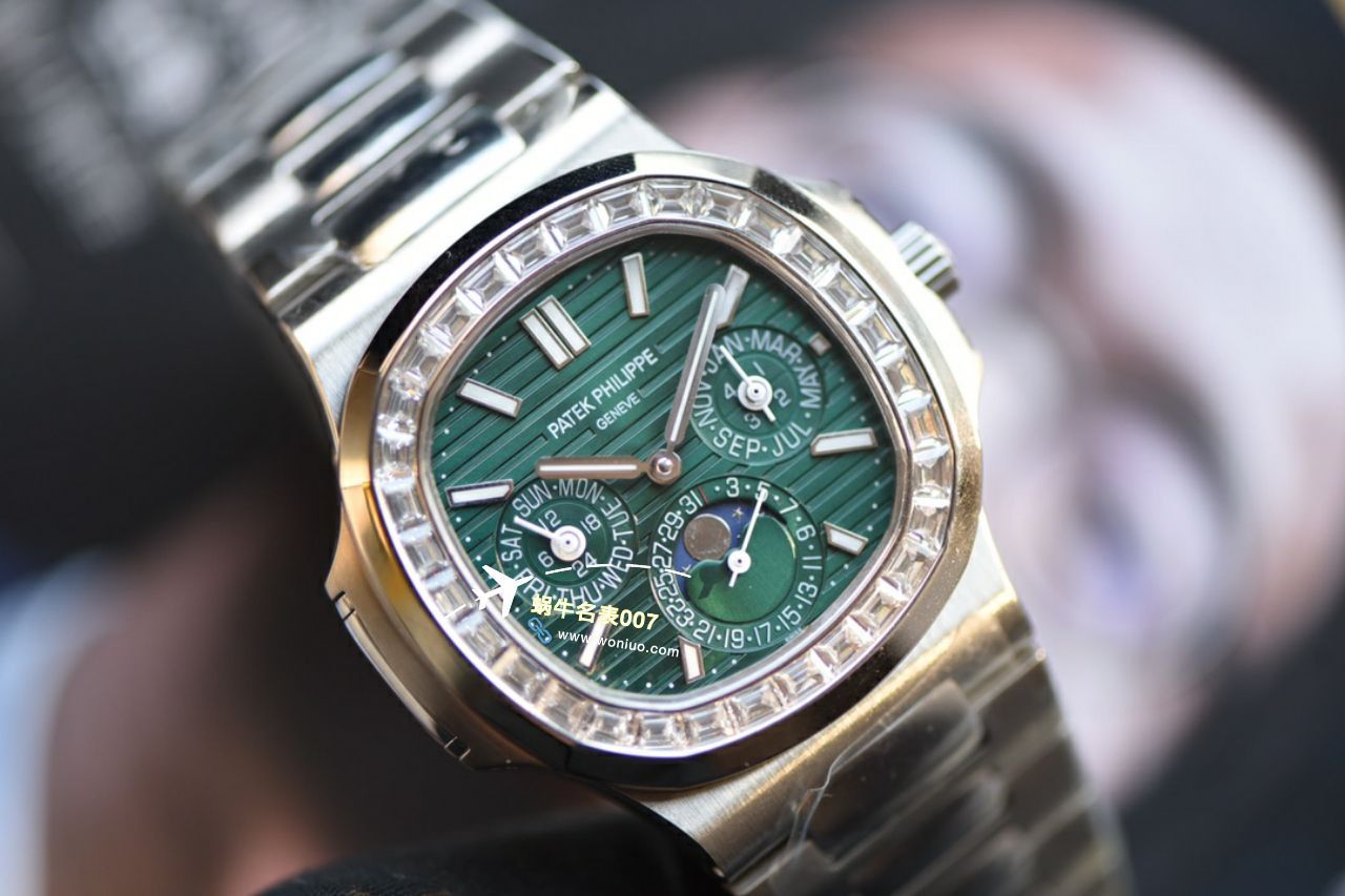 视频评测TW厂百达翡丽运动优雅系列鹦鹉螺5740/1G-001腕表 / BD369