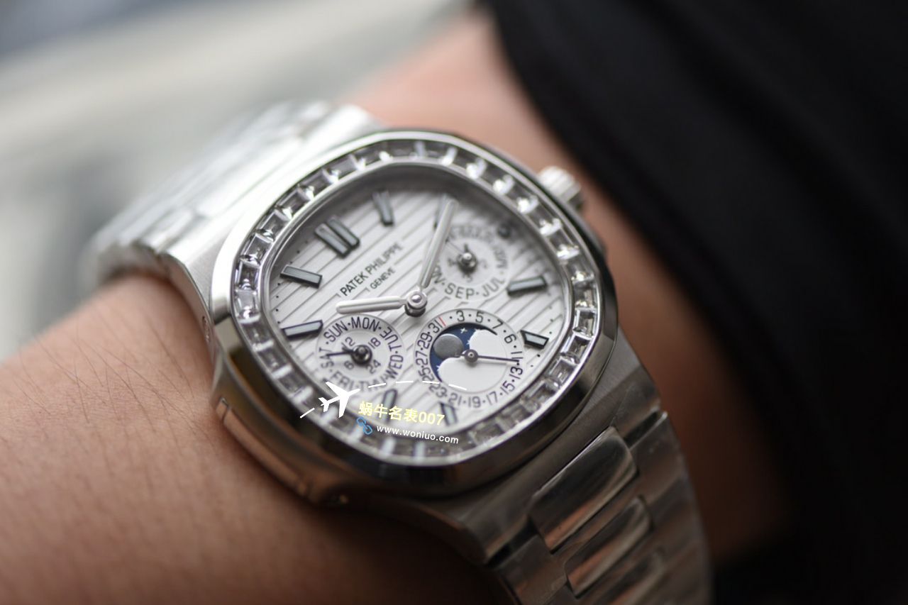 视频评测TW厂百达翡丽运动优雅系列鹦鹉螺5740/1G-001腕表 / BD369