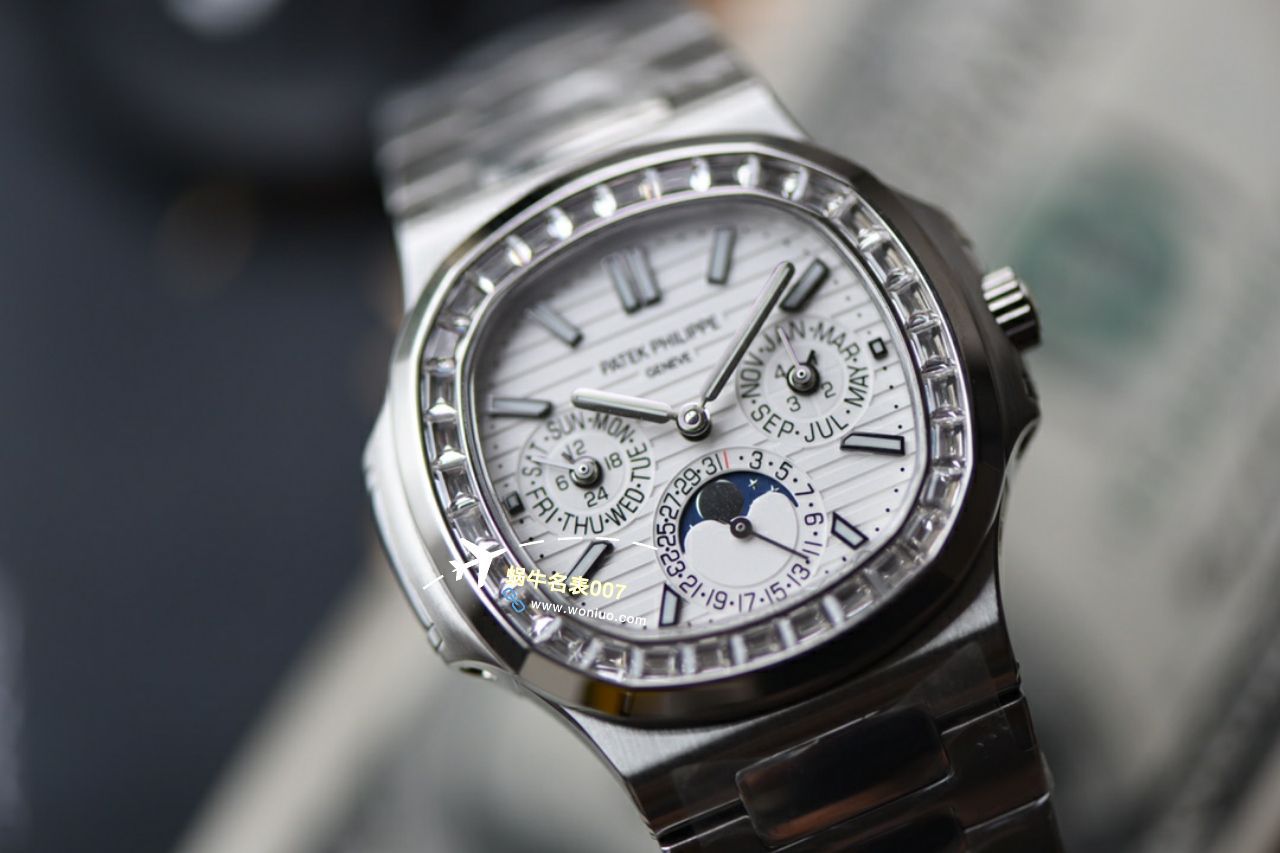 视频评测TW厂百达翡丽运动优雅系列鹦鹉螺5740/1G-001腕表 / BD369