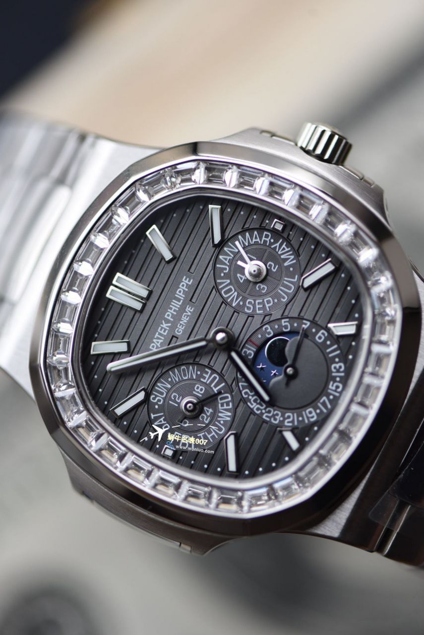 视频评测TW厂百达翡丽运动优雅系列鹦鹉螺5740/1G-001腕表 / BD369