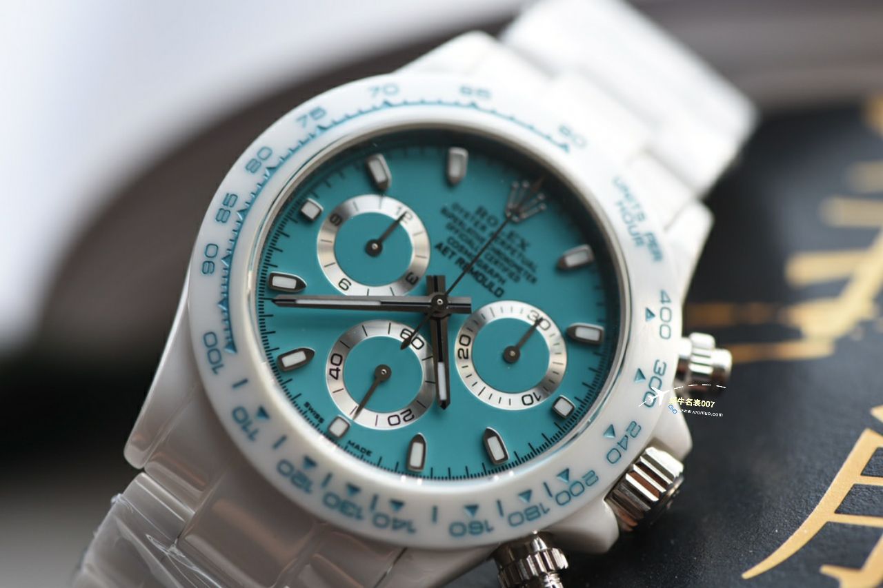视频评测N厂劳力士迪通拿超级版本 4130一体机 AET特别改装版阿布扎比 / R761
