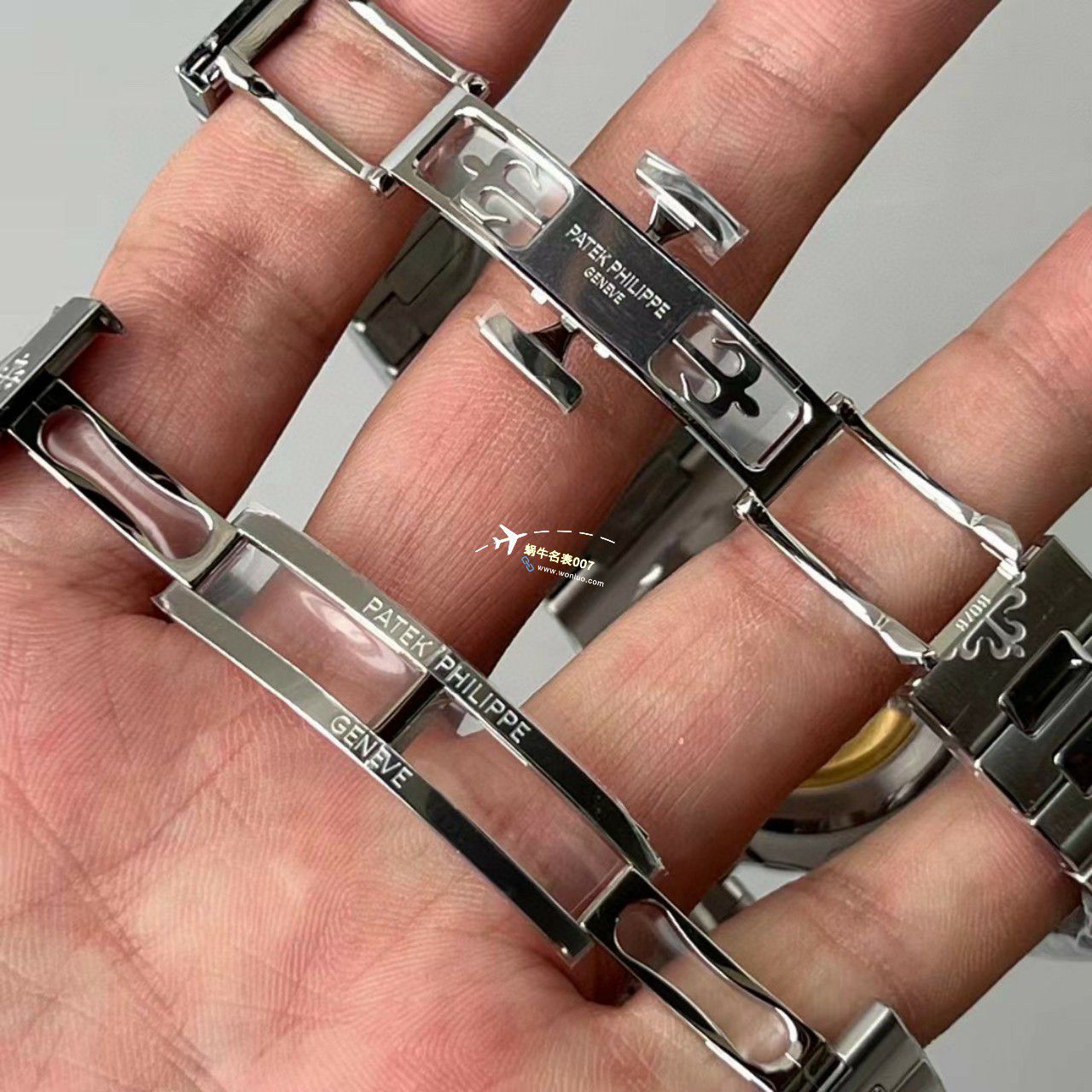 3K厂鹦鹉螺一体机百达翡丽5811/1G-001腕表 / BD376