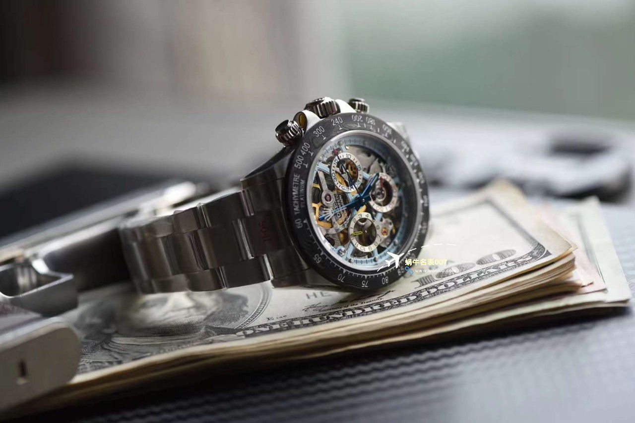 N厂出品劳力士超级限定版镂空迪通拿独家4130计时镂空机芯腕表 / R776