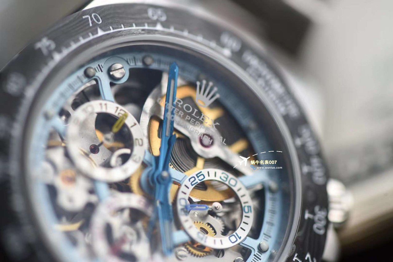 N厂出品劳力士超级限定版镂空迪通拿独家4130计时镂空机芯腕表 / R776