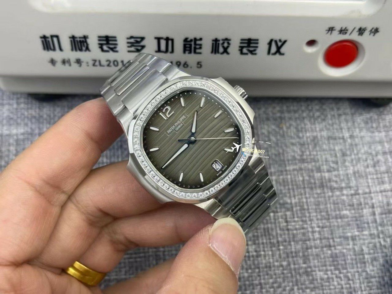 3k厂百达翡丽鹦鹉螺女表百达翡丽7118/1A-011，7118/1200A-011 / BD380