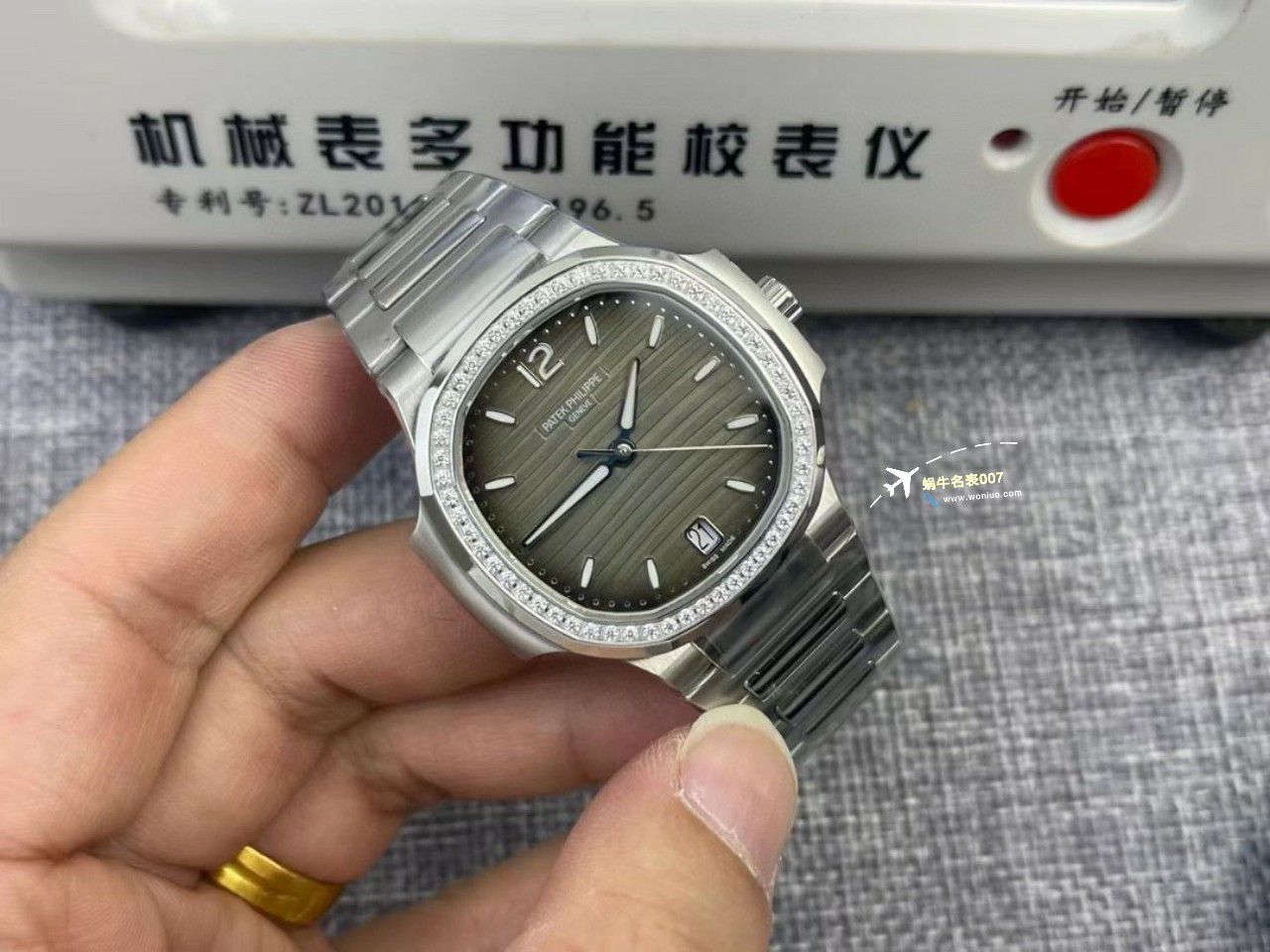 3k厂百达翡丽鹦鹉螺女表百达翡丽7118/1A-011，7118/1200A-011 / BD380