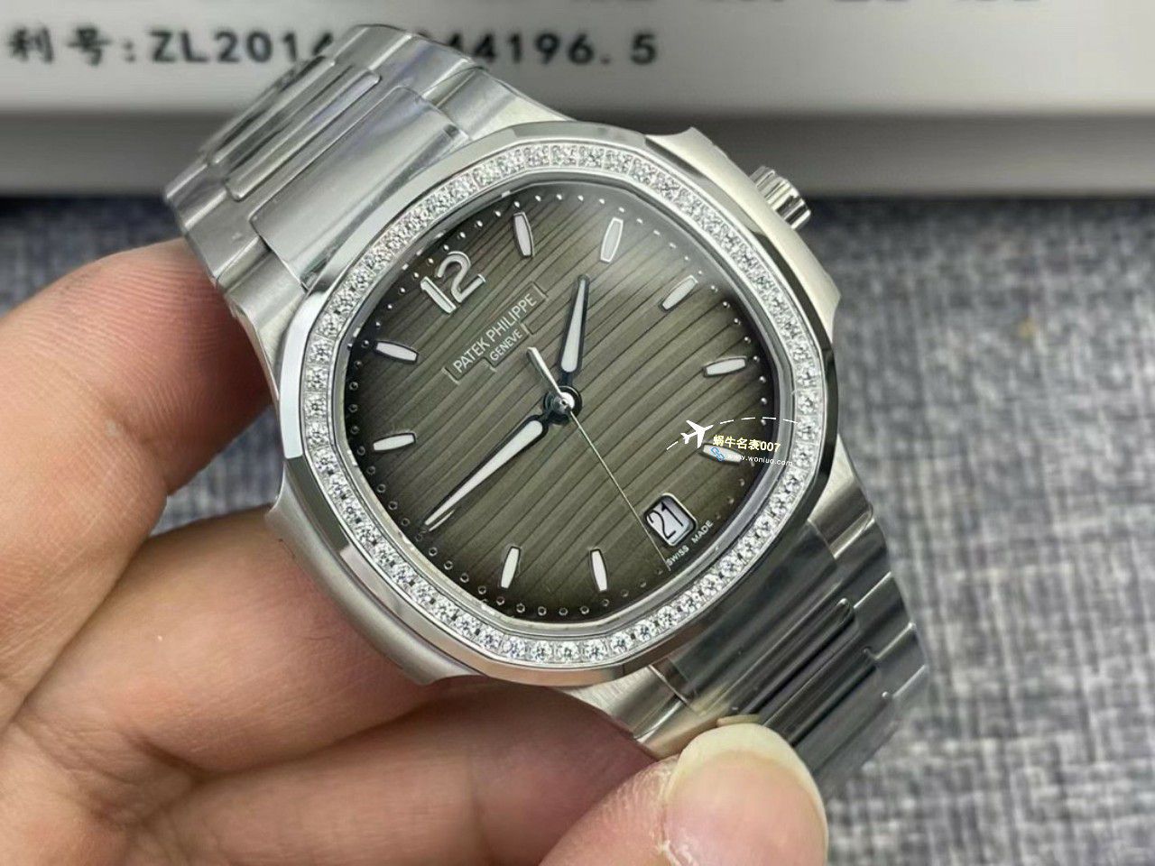 3k厂百达翡丽鹦鹉螺女表百达翡丽7118/1A-011，7118/1200A-011 / BD380