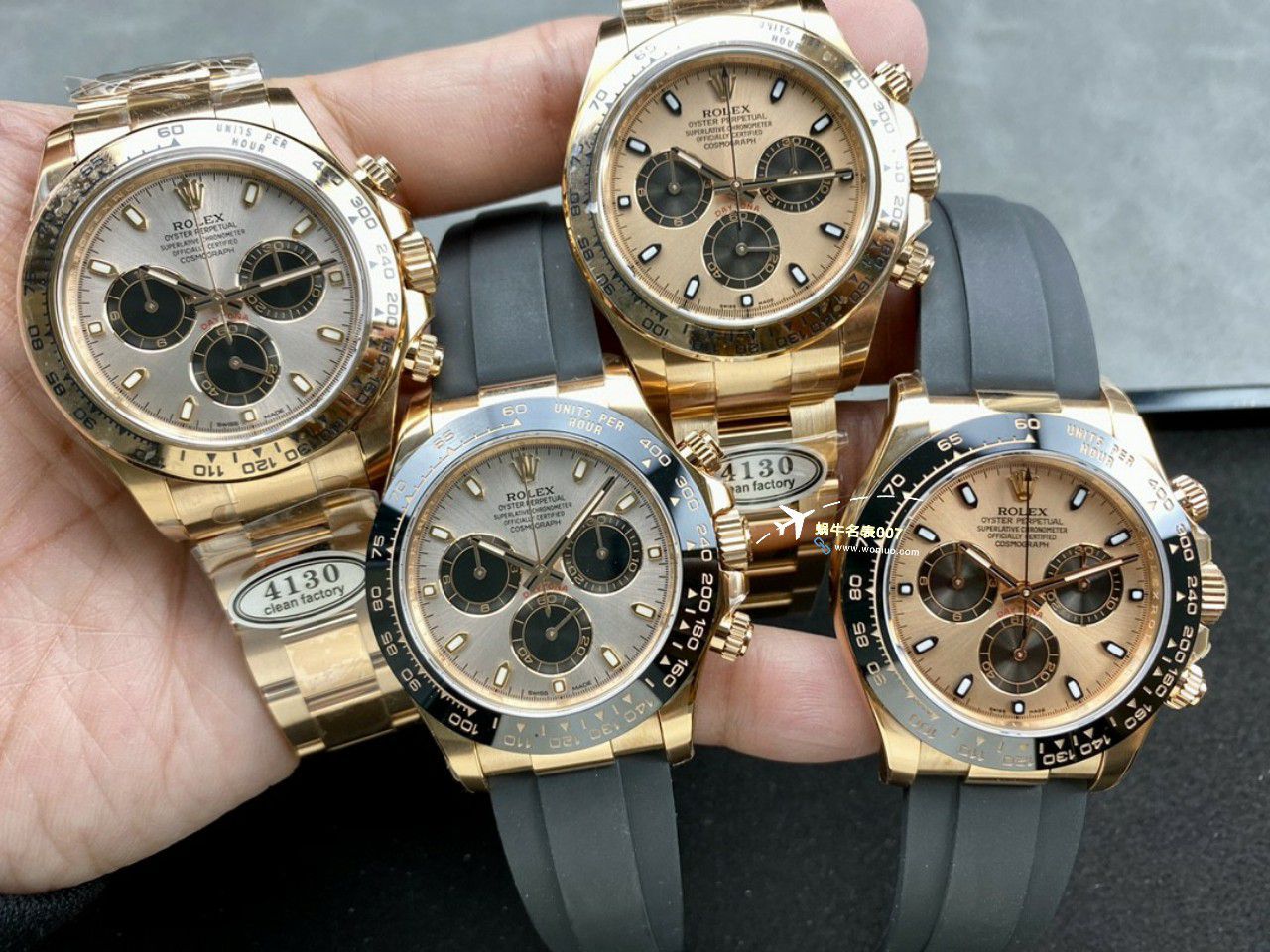 视频评测clean，C厂劳力士迪通拿熊猫迪m116500ln-0001 / R779