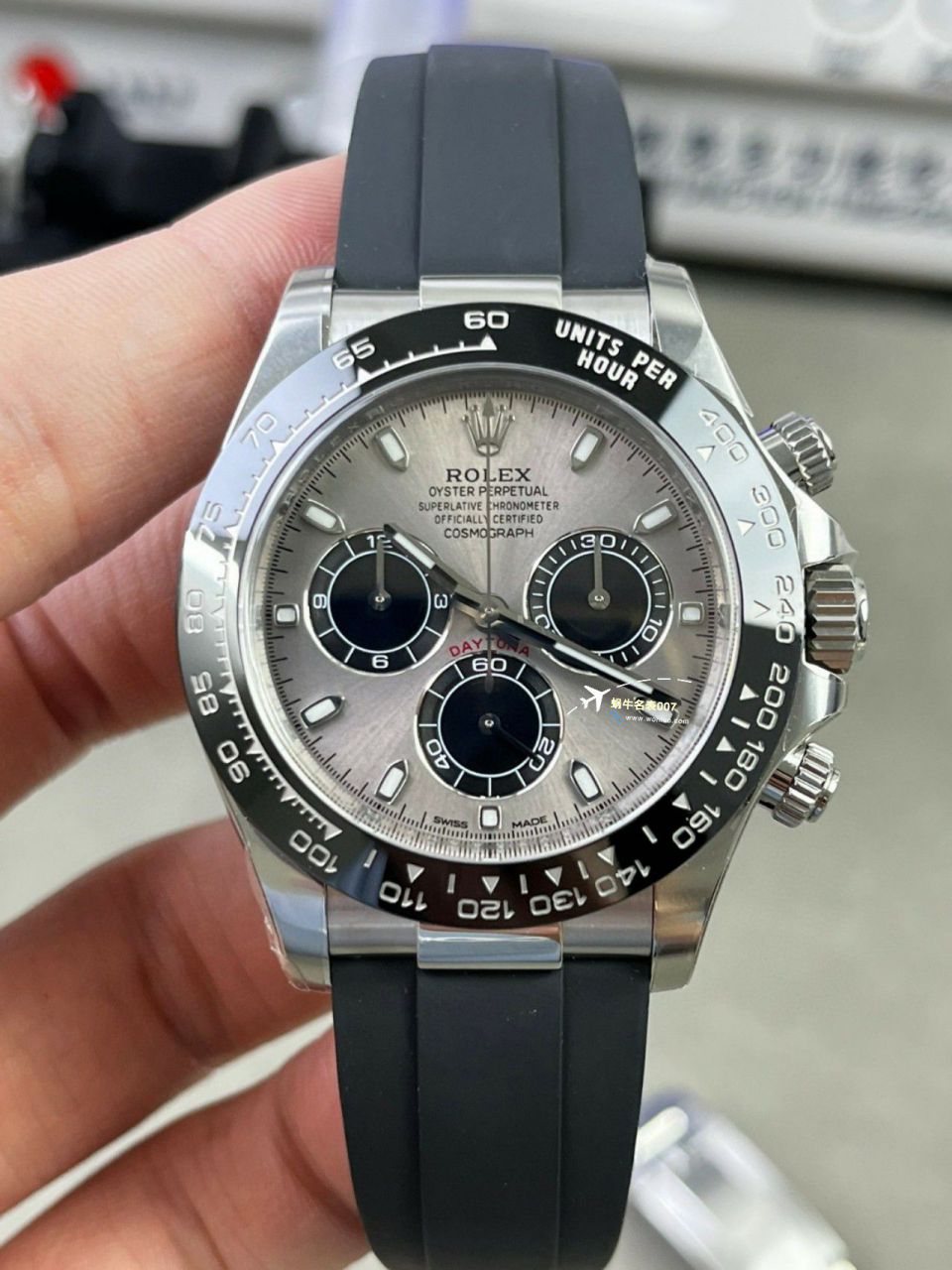 视频评测clean，C厂劳力士迪通拿熊猫迪m116500ln-0001 / R779