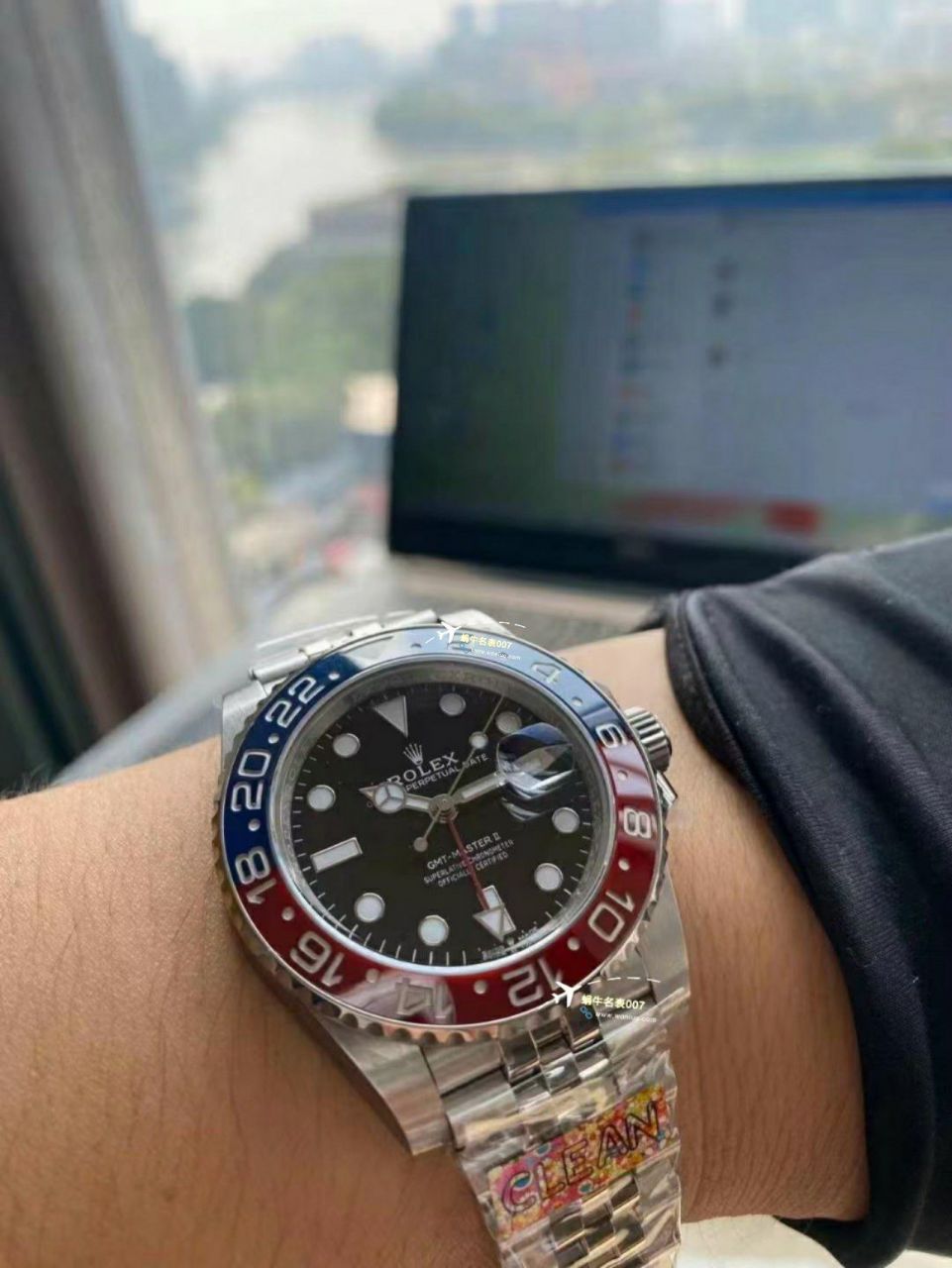 视频评测C厂clean劳力士格林尼治型可乐圈m126710blro-0001 / R780