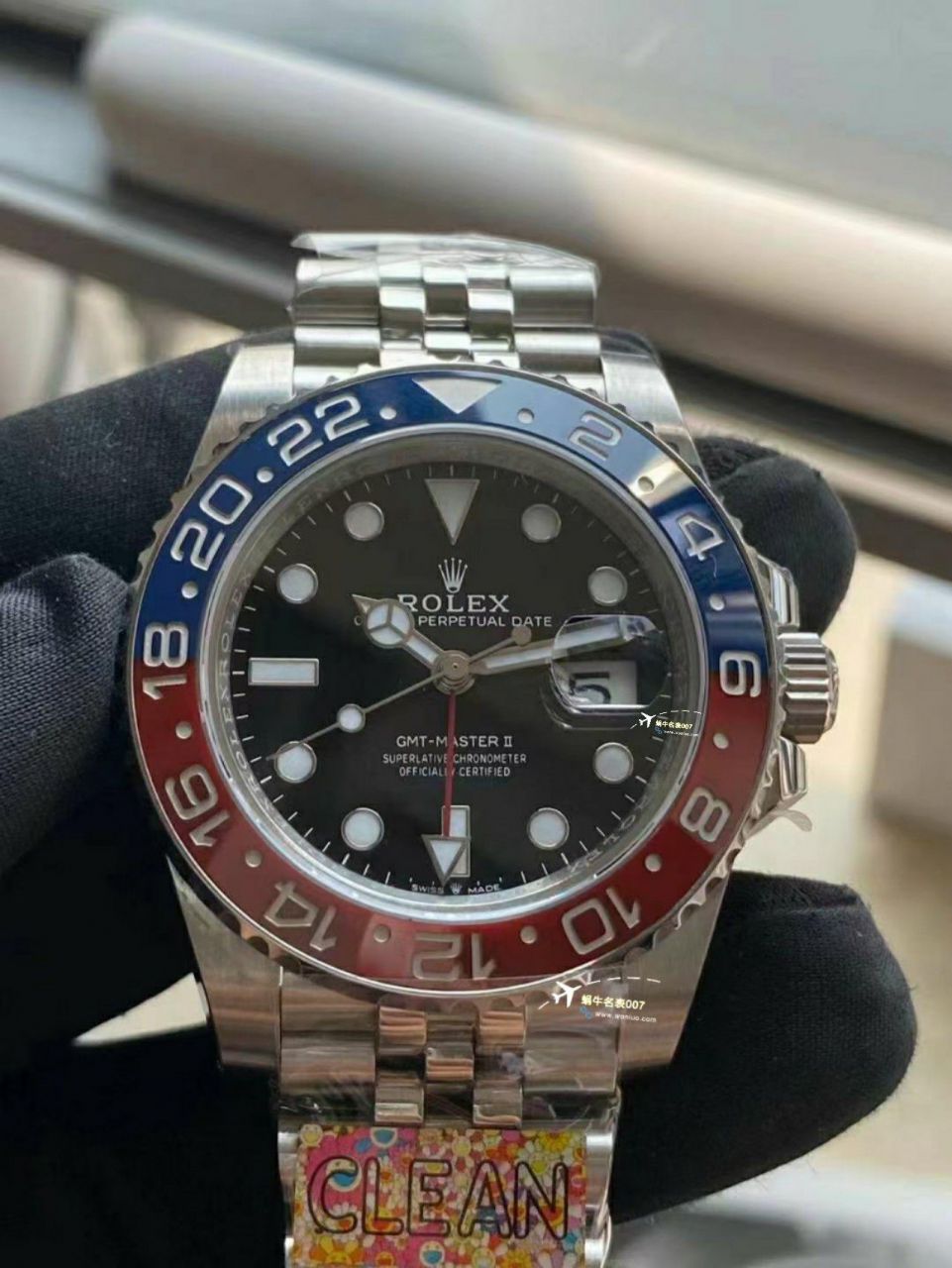 视频评测C厂clean劳力士格林尼治型可乐圈m126710blro-0001 / R780