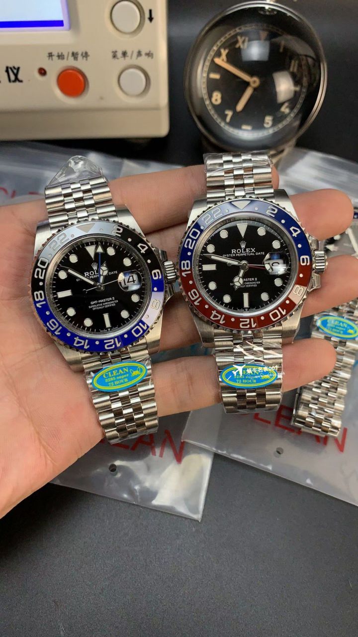 视频评测C厂clean劳力士格林尼治型可乐圈m126710blro-0001 / R780