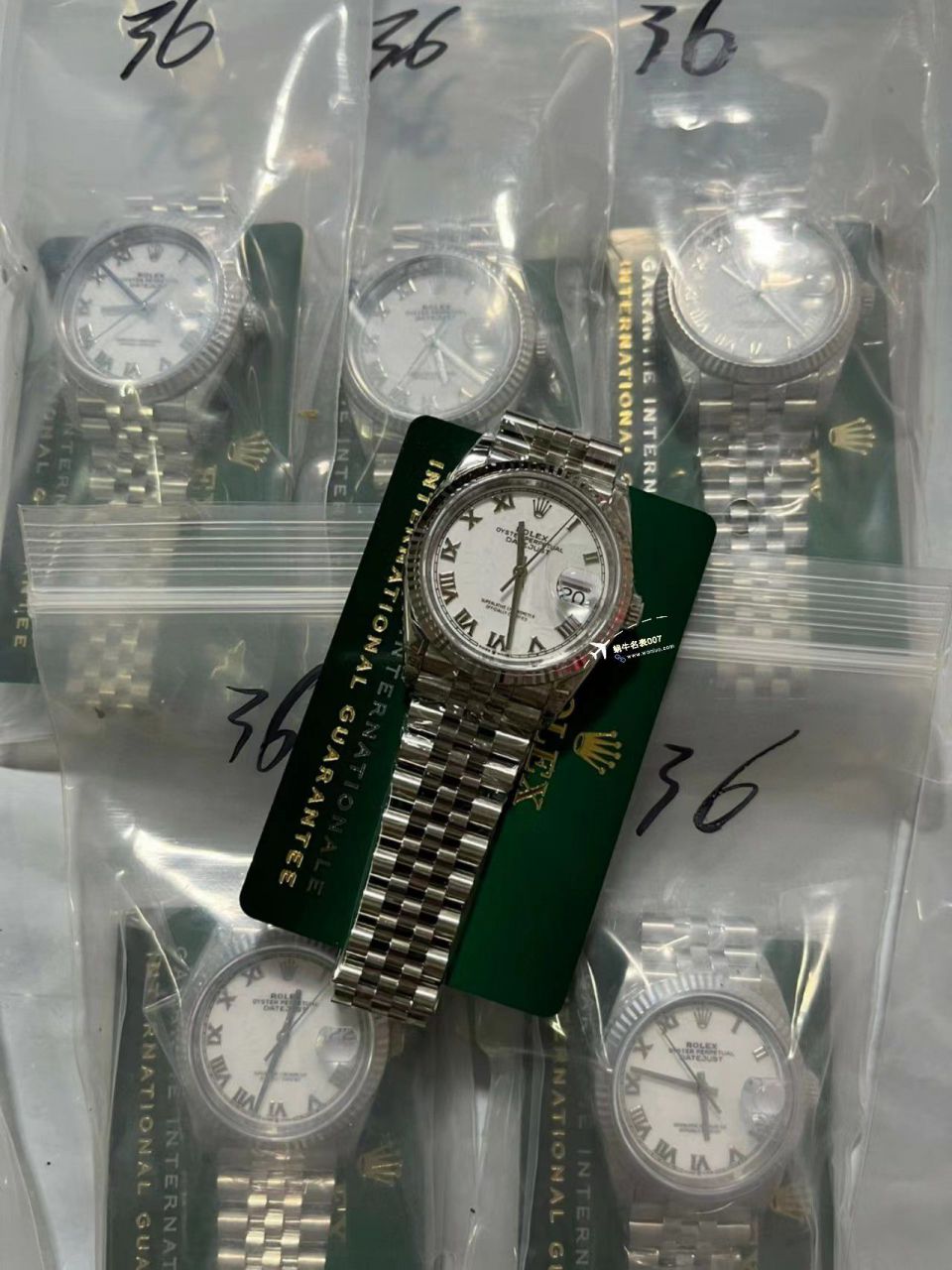 VS厂劳力士日志36毫米水波纹 / R796