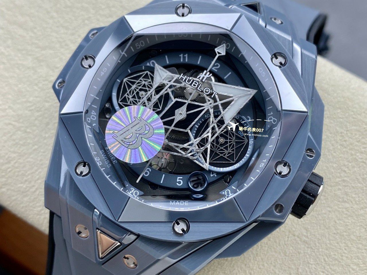 BBF厂宇舶SANG BLEU II刺青二代418.CX.1114.RX.MXM20，418.HX.2001.RX.MXM21，418.GX.5207.RX.MXM22，418.EX.5107.RX.MXM21 / YB123