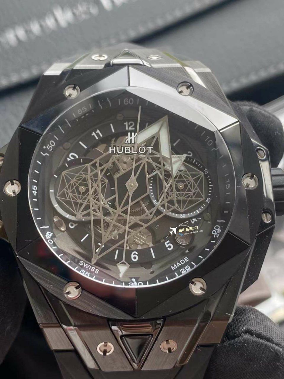 BBF厂宇舶SANG BLEU II刺青二代418.CX.1114.RX.MXM20，418.HX.2001.RX.MXM21，418.GX.5207.RX.MXM22，418.EX.5107.RX.MXM21 / YB123