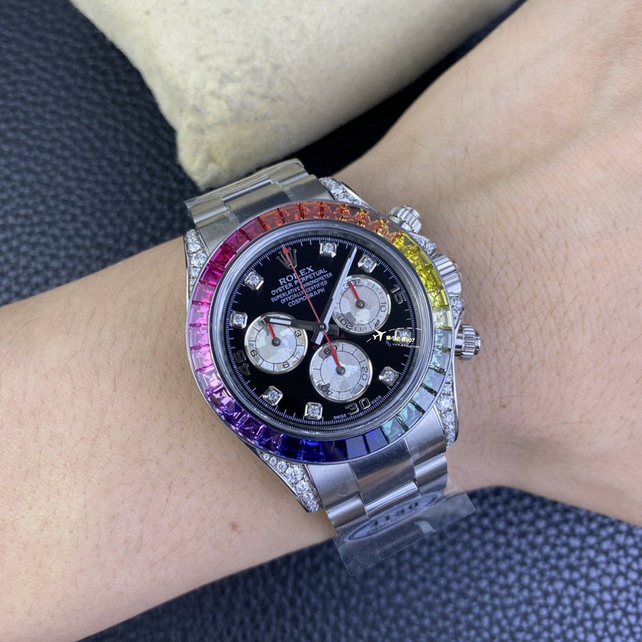 视频评测clean，C厂劳力士迪通拿熊猫迪m116500ln-0001 / R779