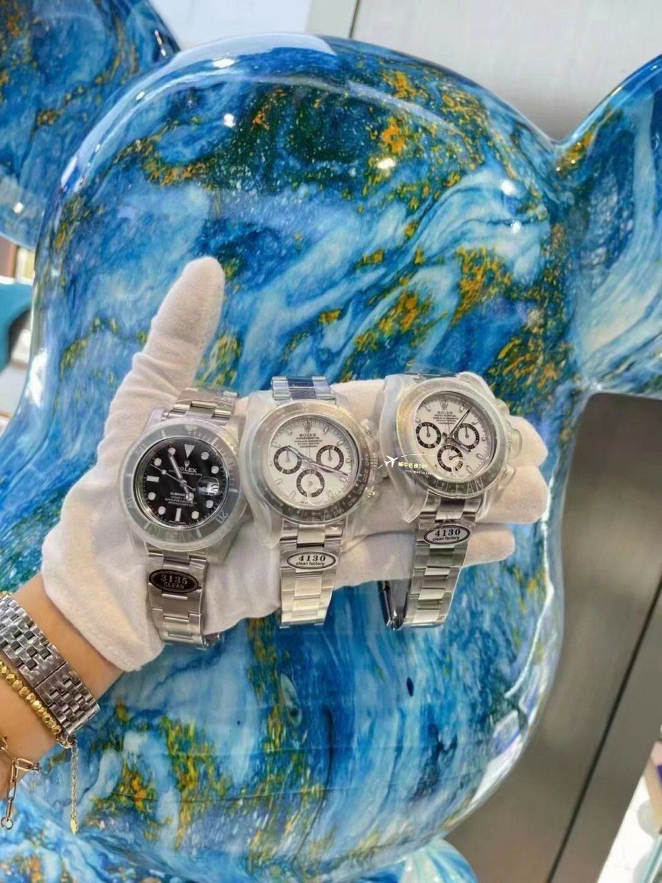 视频评测clean，C厂劳力士迪通拿熊猫迪m116500ln-0001 / R779