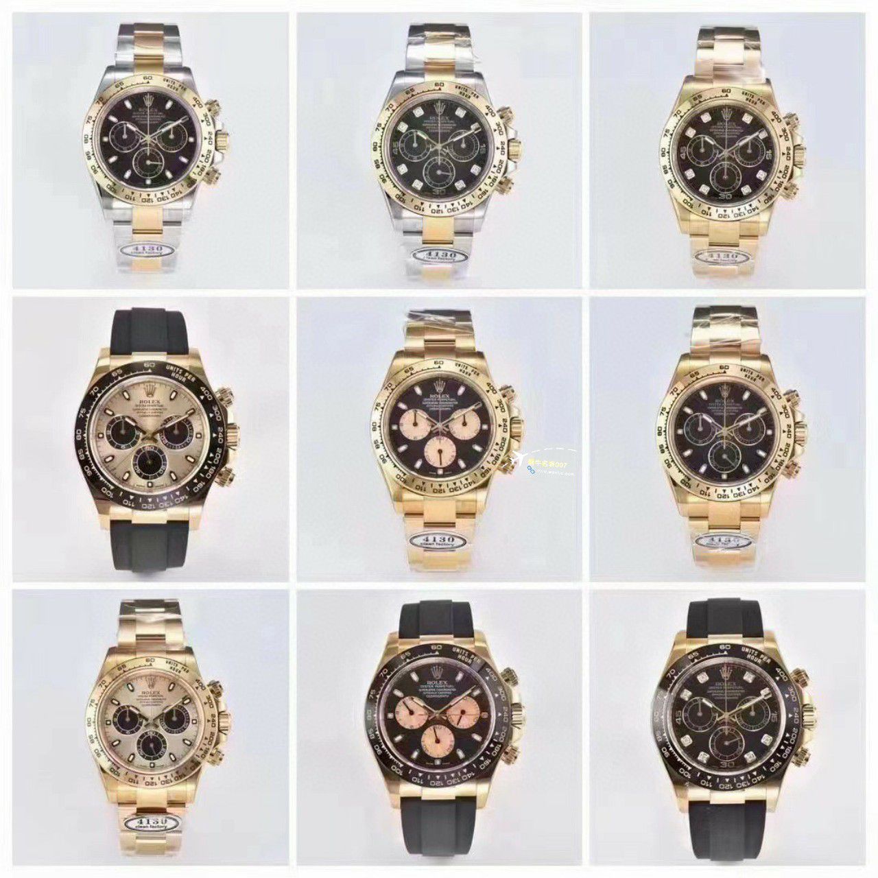 视频评测clean，C厂劳力士迪通拿熊猫迪m116500ln-0001 / R779