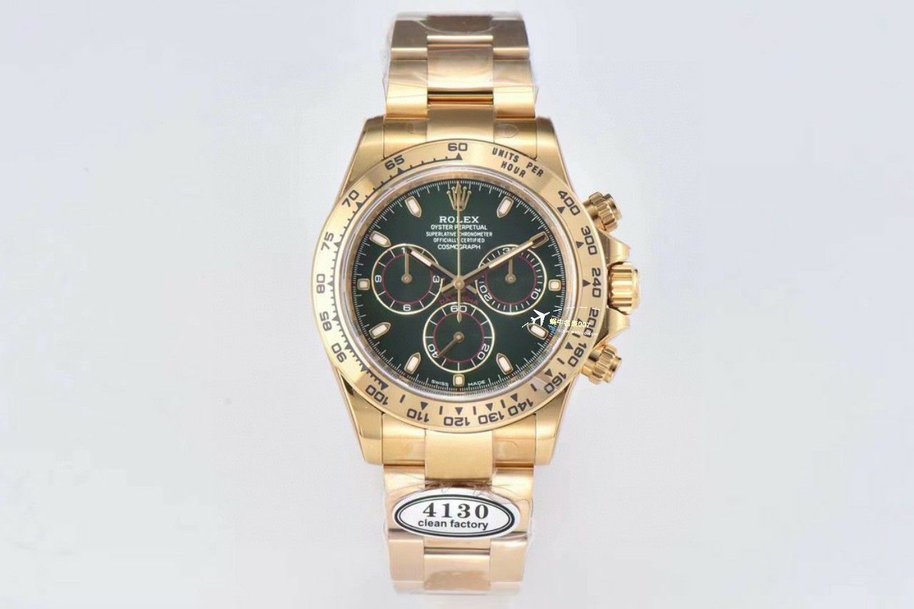 视频评测clean，C厂劳力士迪通拿熊猫迪m116500ln-0001 / R779