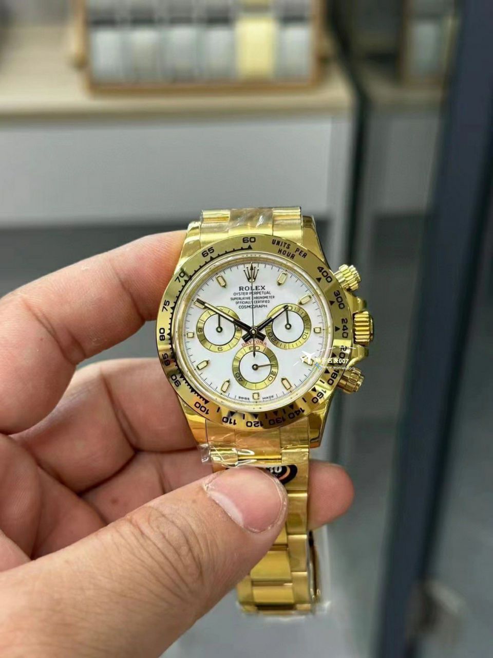 视频评测clean，C厂劳力士迪通拿熊猫迪m116500ln-0001 / R779