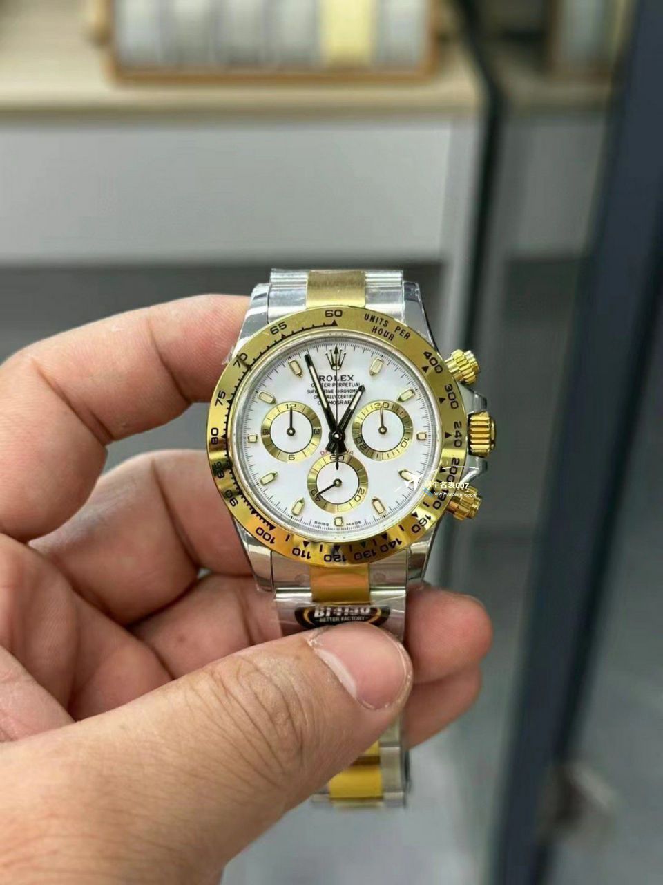 视频评测clean，C厂劳力士迪通拿熊猫迪m116500ln-0001 / R779