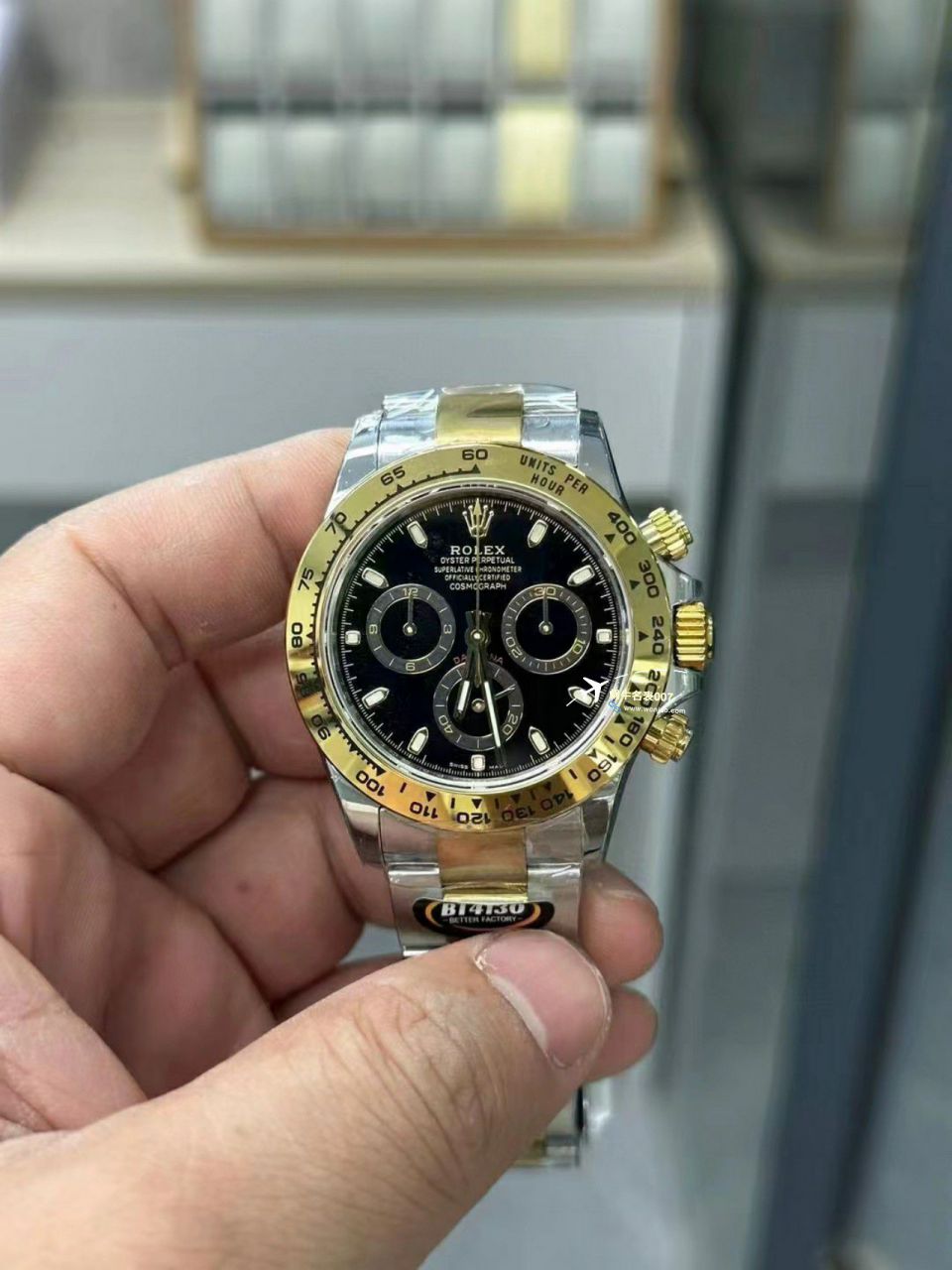 视频评测clean，C厂劳力士迪通拿熊猫迪m116500ln-0001 / R779