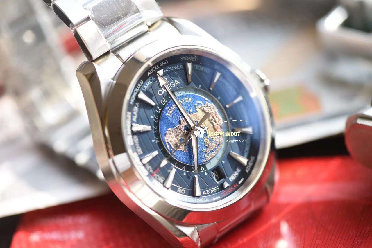 VS厂欧米茄海马150世界时绿面盘220.30.43.22.10.001腕表 / M786