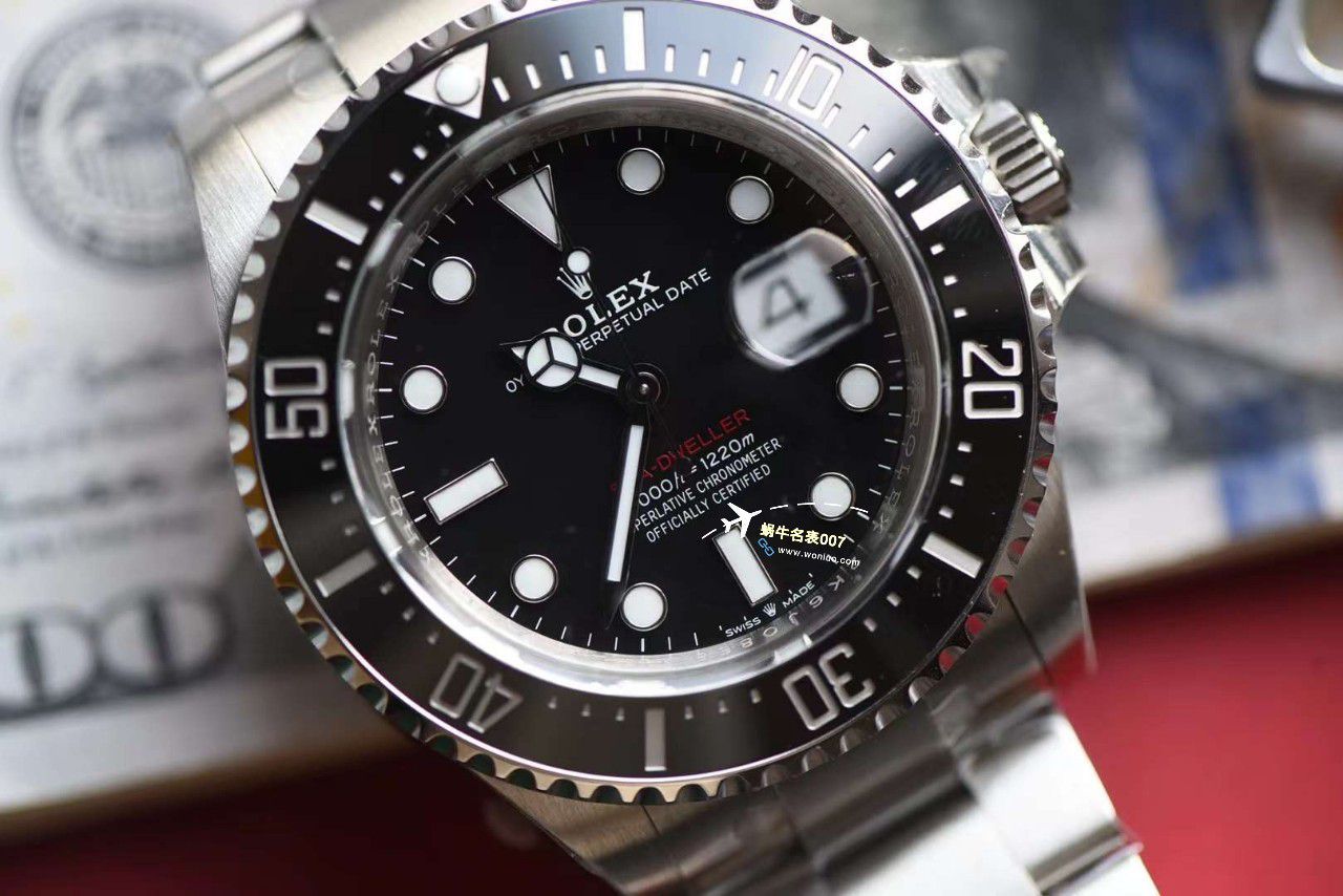 视频评测VS厂劳力士海使型单红小鬼王M126600-0002腕表 / VS790