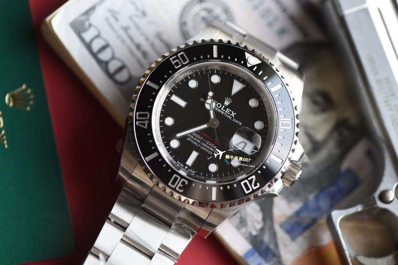 视频评测VS厂劳力士海使型单红小鬼王M126600-0002腕表 / VS790