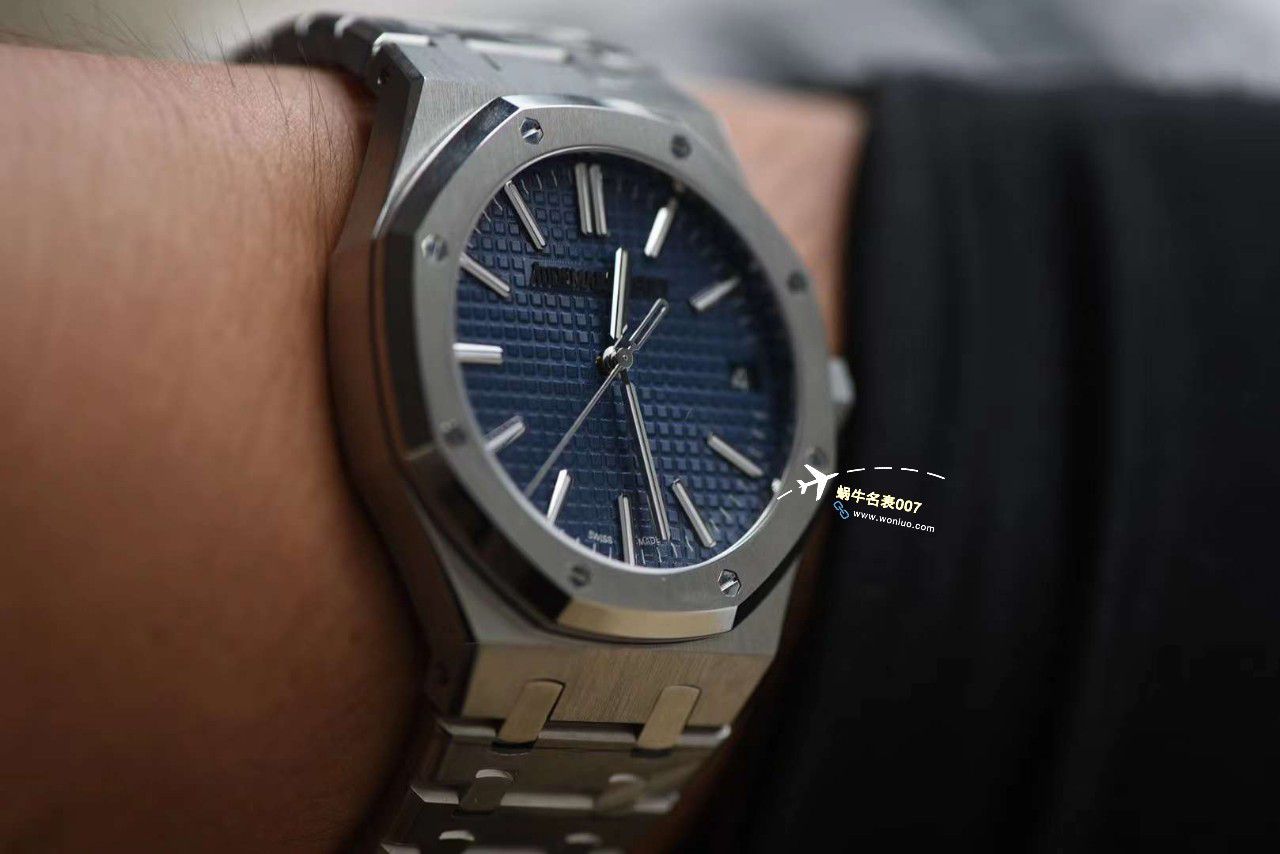 视频评测APS厂爱彼皇家橡树50周年15510ST.OO.1320ST.06腕表 / AP265