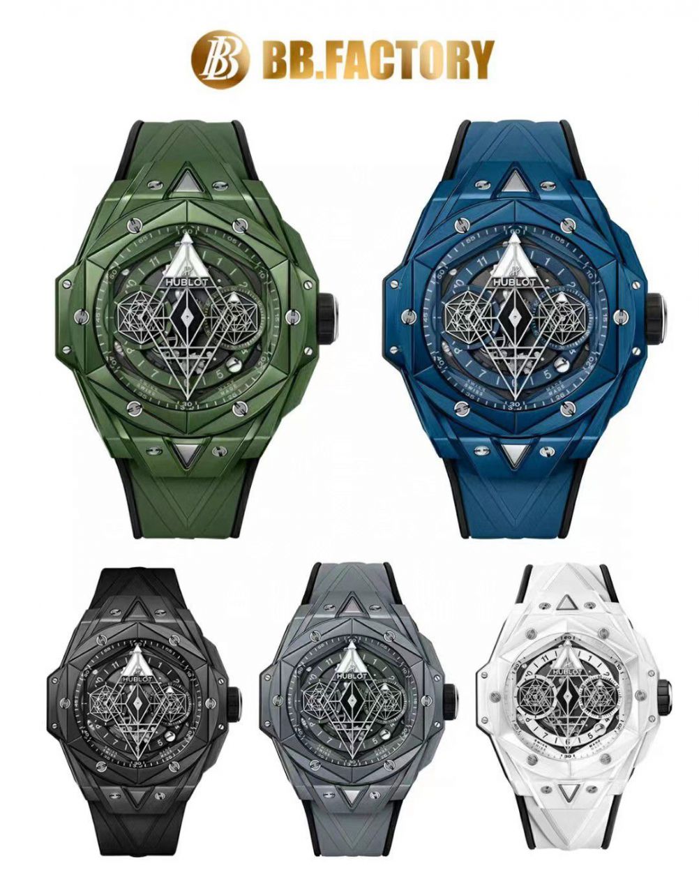 视频评测ZF/BBF厂宇舶刺青二代418.CX.1107.RX.MXM22 / YB126