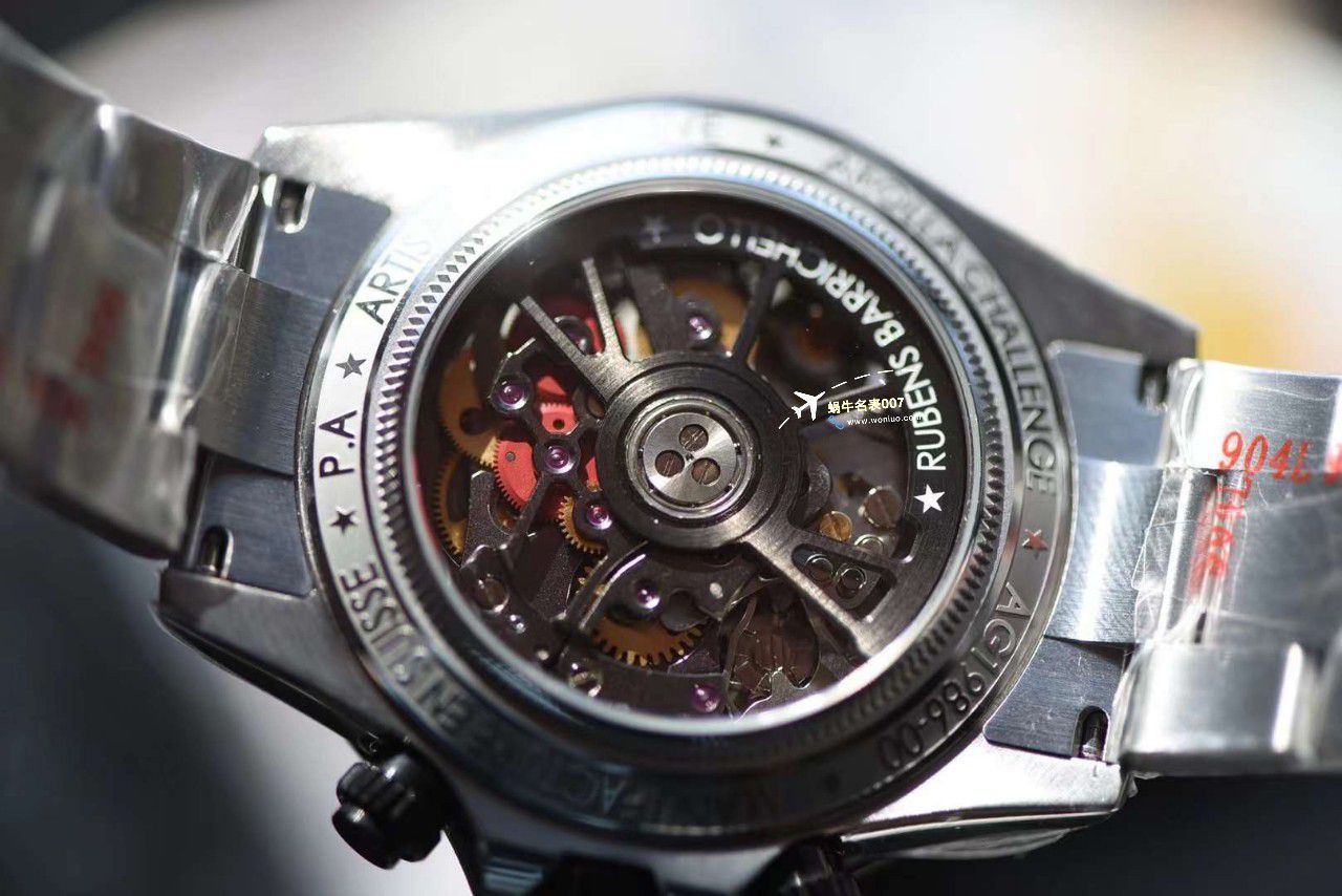 视频评测劳力士迪通拿F1车手限定特别版镂空定制手表 / R800