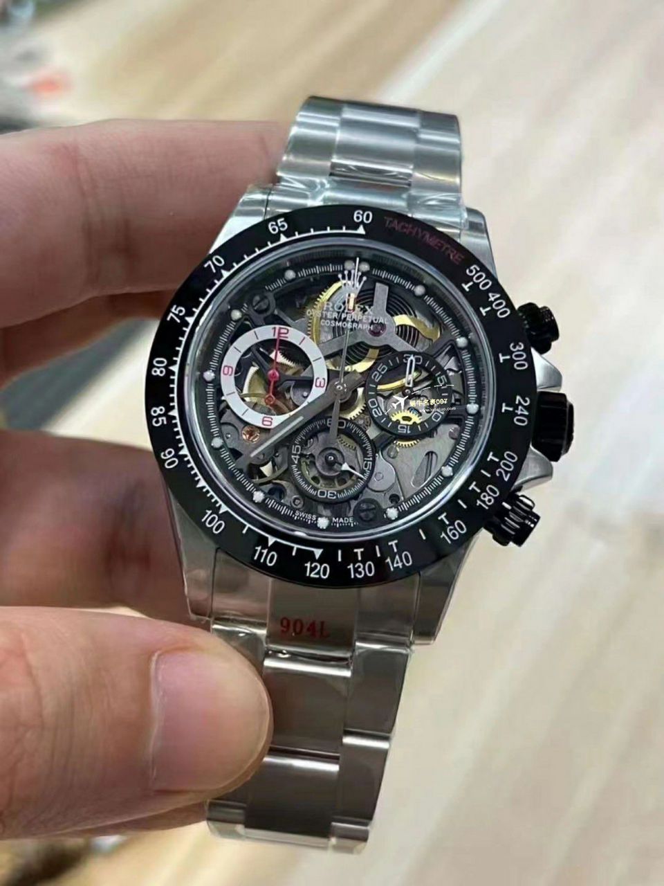 视频评测劳力士迪通拿F1车手限定特别版镂空定制手表 / R800