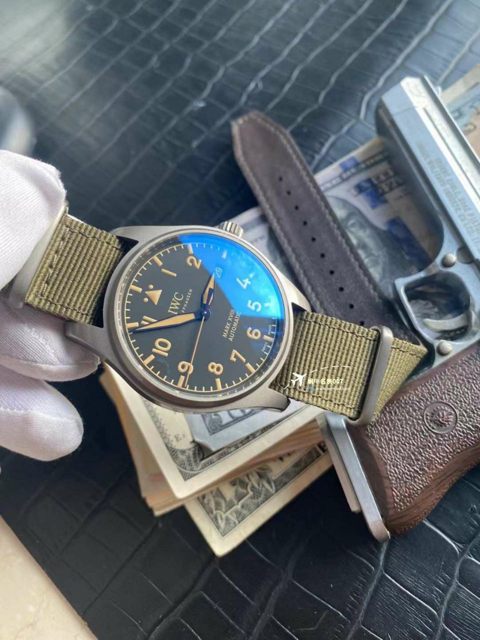 视频评测V7厂万国钛马克十八IW327006 搭配nota表带 / WG619
