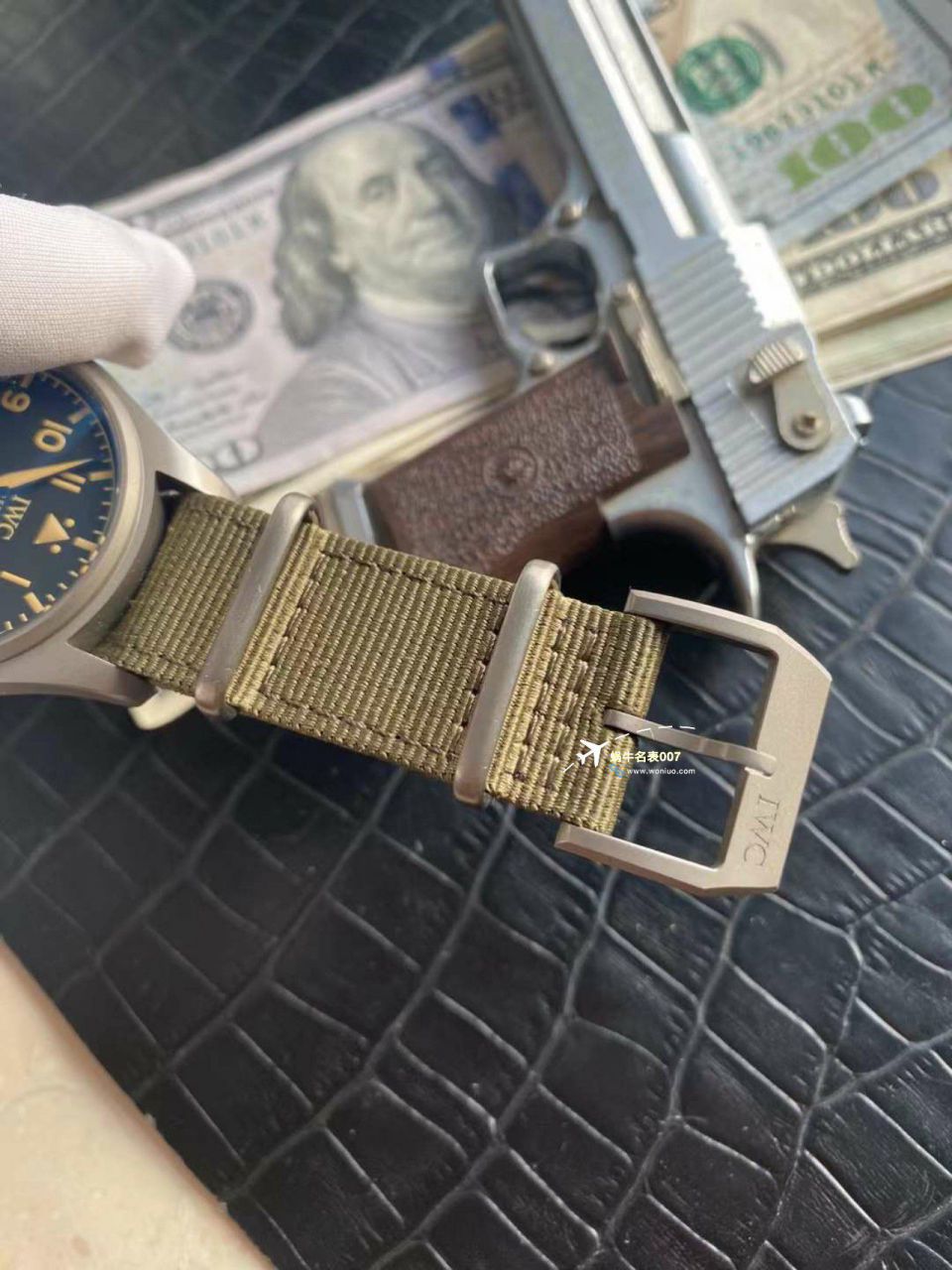 视频评测V7厂万国钛马克十八IW327006 搭配nota表带 / WG619